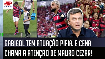 "Essa CENA FOI GROTESCA, gente! Quando o Gabigol..." VEJA o que Mauro Cezar FALOU sobre o Flamengo!