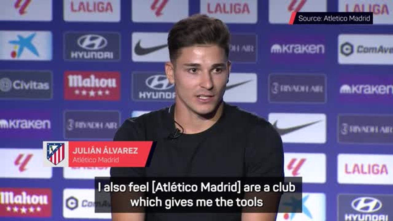 Atletico presented a new challenge for Alvarez