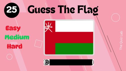 Guess the Country by the Flag Quiz | Can you Guess 100? Flags?