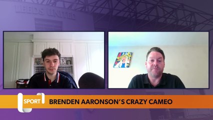 Leeds United: Brenden Aaronson’s crazy cameo