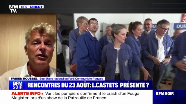 Fabien Roussel (PCF): Nous avons proposé des points prioritaires, que nous voulons mettre en œuvre tout de suite: augmenter les salaires (...) investir dans les services publics (...) augmenter le budget de l'État