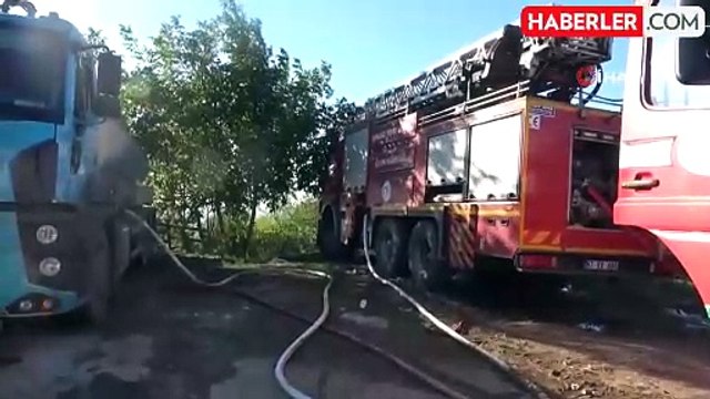 Zonguldak'ta fındık bahçesinde çıkan yangın sarp araziye sıçradı