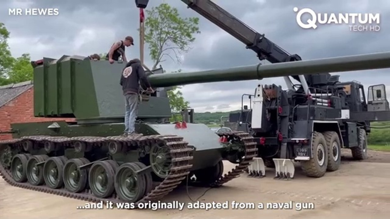 Men Fully Restore the BIGGEST GUN TANK IN THE WORLD | FV4005 Start to Finish