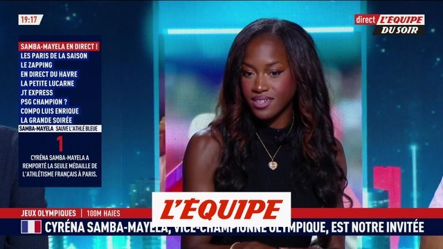 Samba-Mayela : « J'étais soulagée d'avoir pu ramener une médaille » - JO 2024 - Athlé (F)