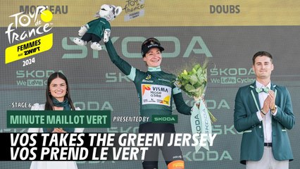 Škoda Green Jersey Minute - Stage 6 - Tour de France Femmes avec Zwift 2024