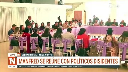 MANFRED SE REUNE CON POLITICOS