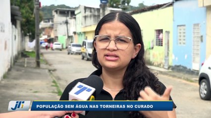 População sem água nas torneiras no Curado