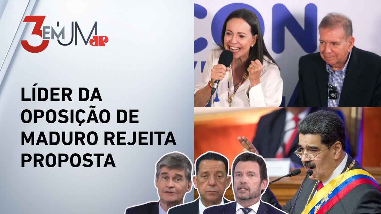 Venezuela deve ter novas eleições? Comentaristas analisam falas de María Corina
