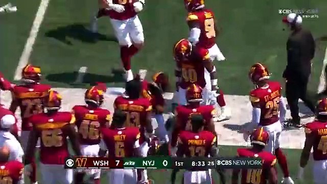 Washington Commanders vs. New York Jets 2024 Preseason Week 1 Game Highlights