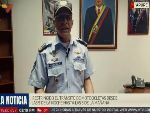 Gobernación del estado Apure emite decreto para la regulación del tránsito de motocicletas