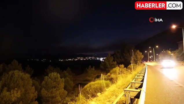 Aydın ve Milas yangınının kara bulutları Menteşe'ye ulaştı