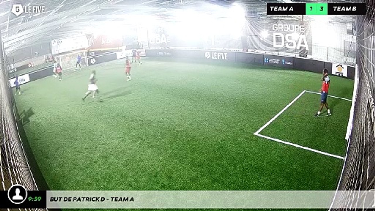 But de Patrick D - Team A