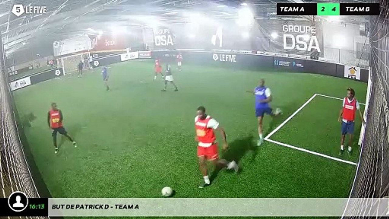 But de Patrick D - Team A
