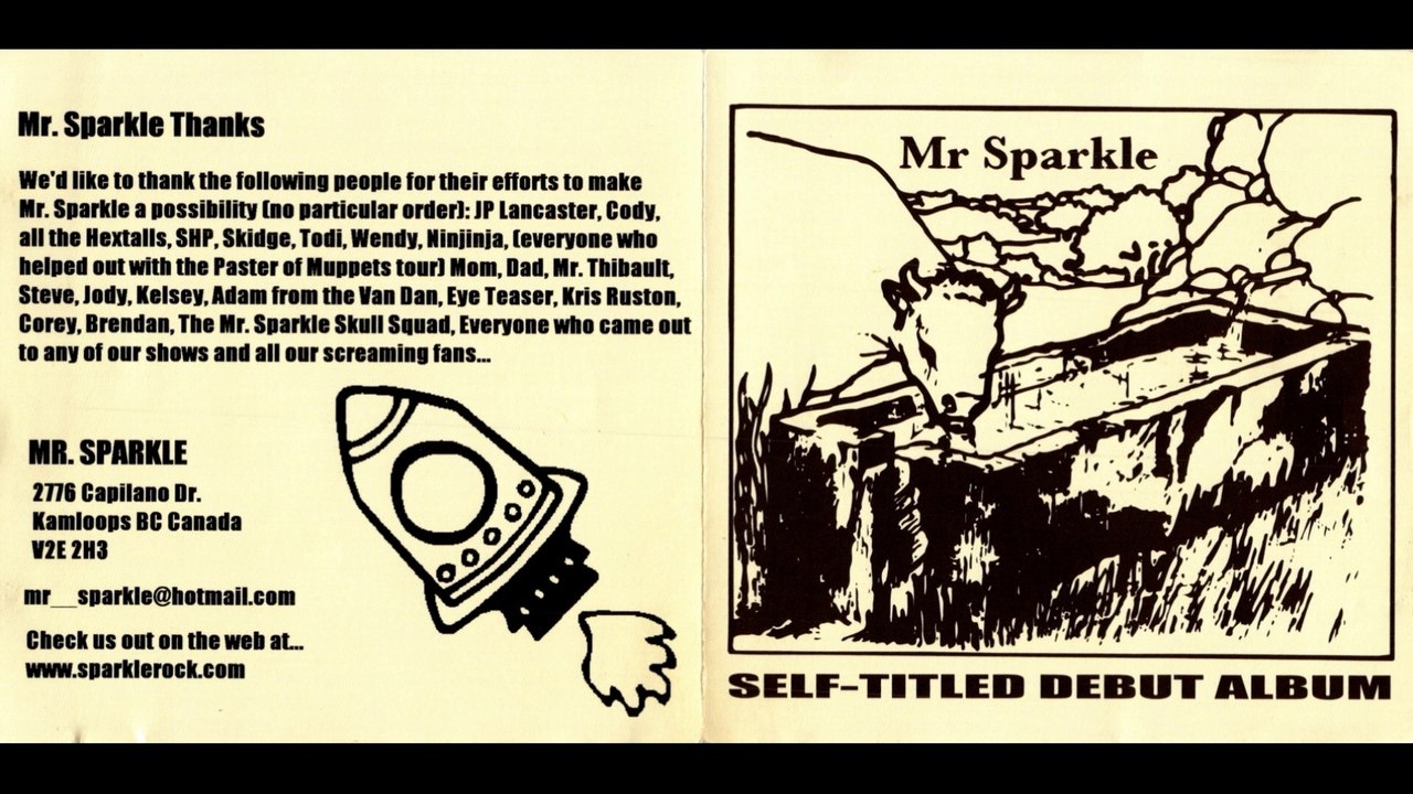 2001 Mr. Sparkle - Self-Titled Debut Album[Full Demo]