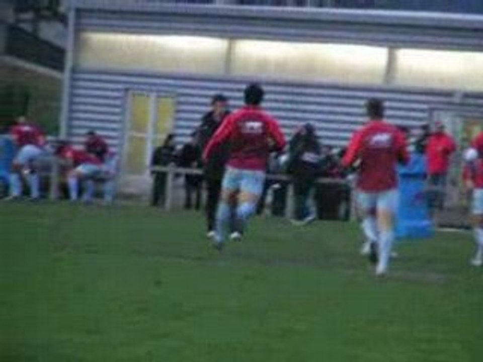 bourgoin a l'echauffement