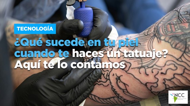 ¿Qué sucede en tu piel cuando te haces un tatuaje? Aquí te lo contamos