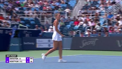 Swiatek makes smooth Cincinnati progress