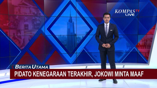 Presiden Jokowi ke Prabowo di Sidang Tahunan MPR/DPR: Tahun Depan Bapak Pidato Kenegaraan