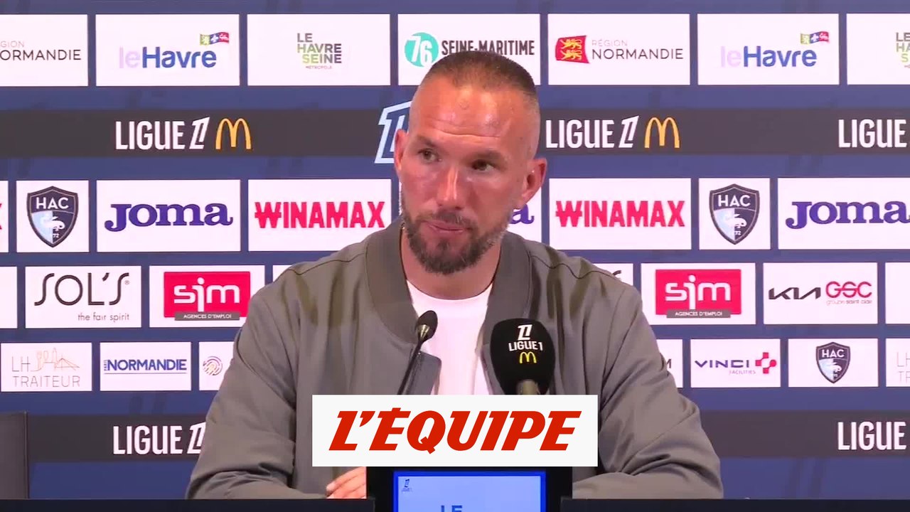 Digard : « Mes joueurs ne méritent pas ce score » - Foot - L1 - Le Havre