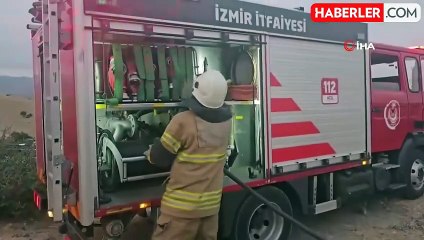 İzmir'in Tire ve Bayındır ilçelerinde orman yangını