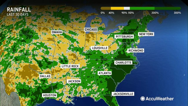 Lingering flooding issues remain in the Southeast after Debby