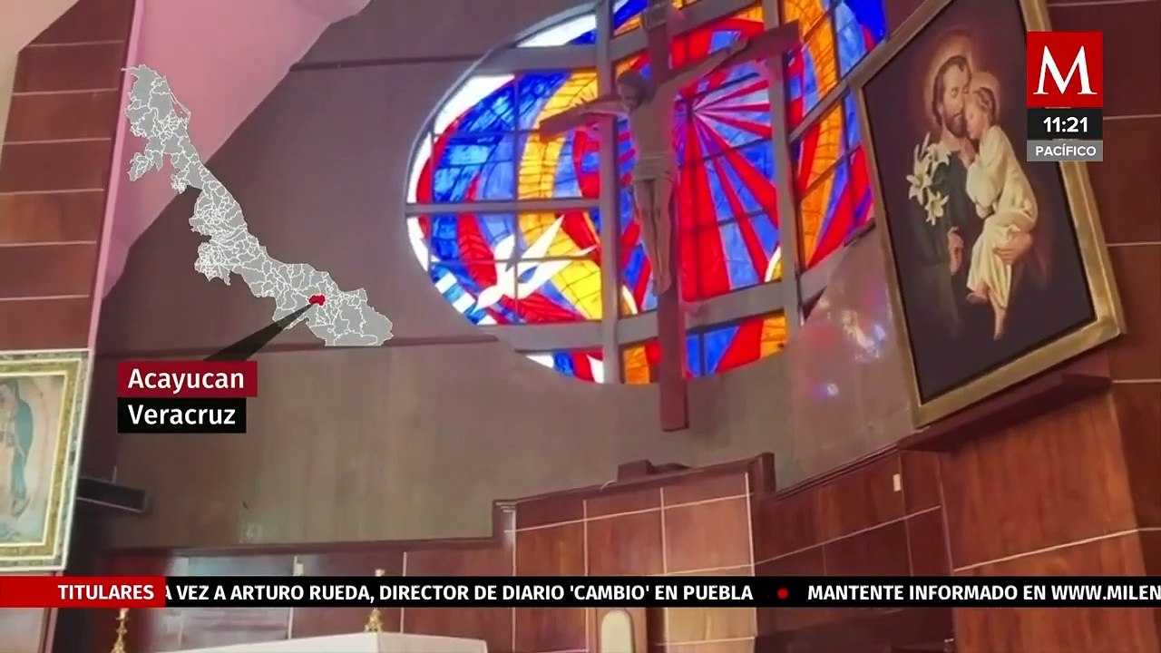 ¡Ni las iglesias se salvan! Denuncian robos en...