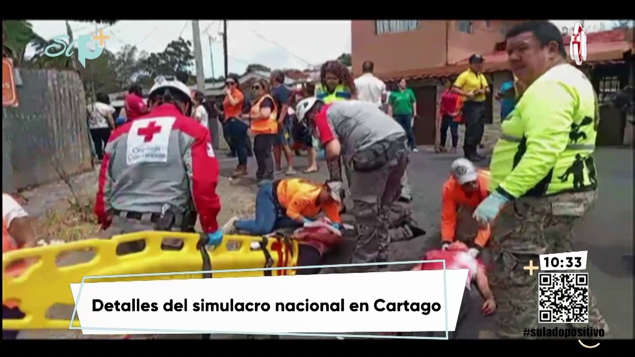Pase en vivo - Simulacro Nacional