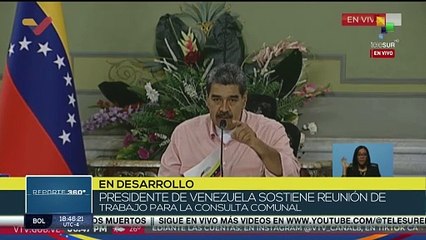 Presidente Nicolás Maduro condena violencia de la extrema derecha