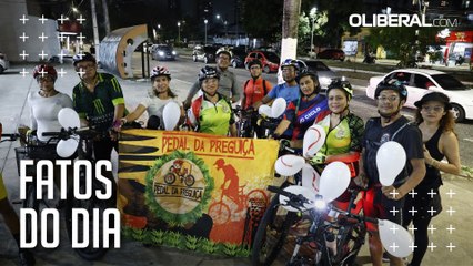 Ciclistas homenageiam corretora de imóveis morta atropelada na João Paulo II