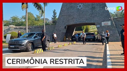 Silvio Santos é enterrado em cemitério israelita em São Paulo