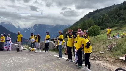 Le virage 1 à L'Alpe-d'Huez