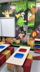 This is a place for young children to play in a Dubai school