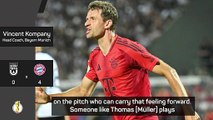 Muller mentality impresses Kompany as coach wins first Bayern game