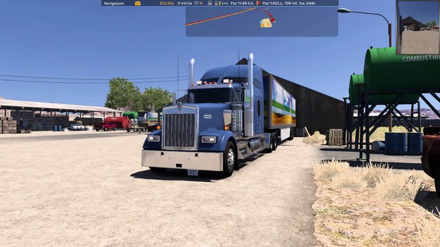 Nuts - Start: Winnemucca - Destination: Elko #Kenworth - American Truck Simulator
