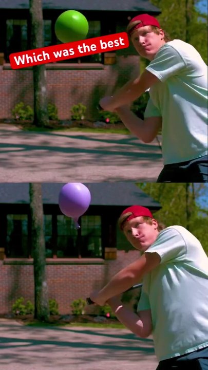 Balloons Being oddly Satisfied in slowmo