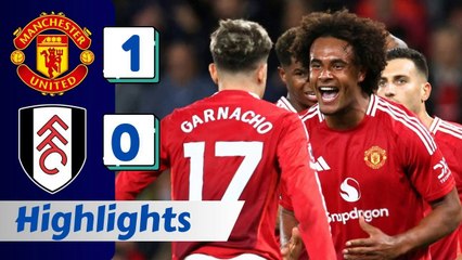 Manchester United Vs Fulham 1-0｜ All Goals & Extended Highlights｜Premier League 2024/2025