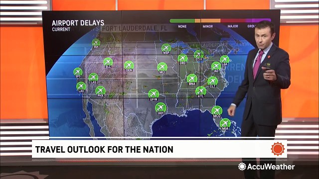 Storms expected to cause travel delays this weekend