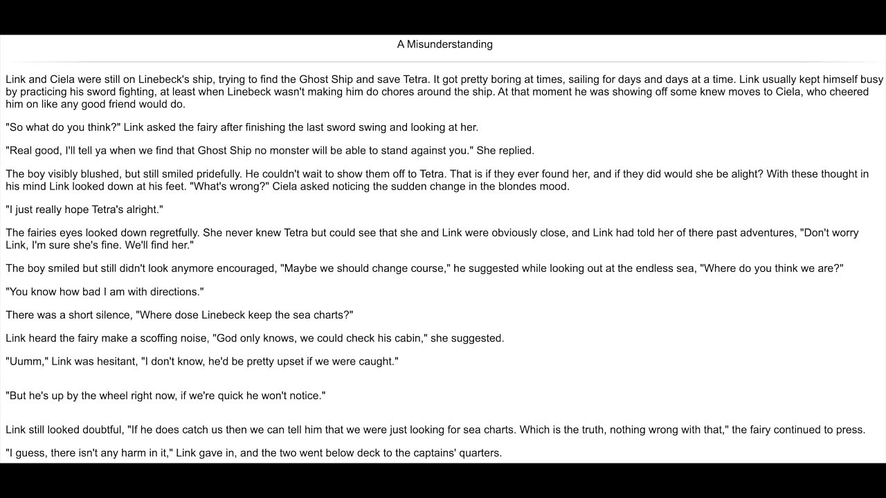 (Captain Linebeck Spanks Link) "A Misunderstanding" by Kittie Reviewer
