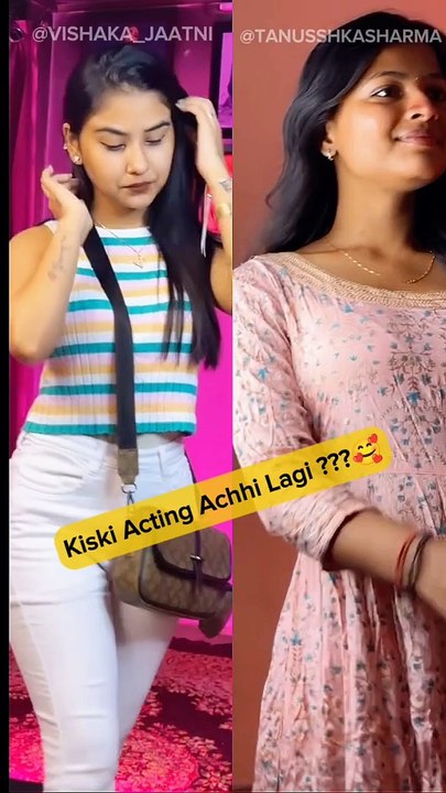Pink Pahenke Aana ✨ #akkyreact24 #youtubeshorts #shorts