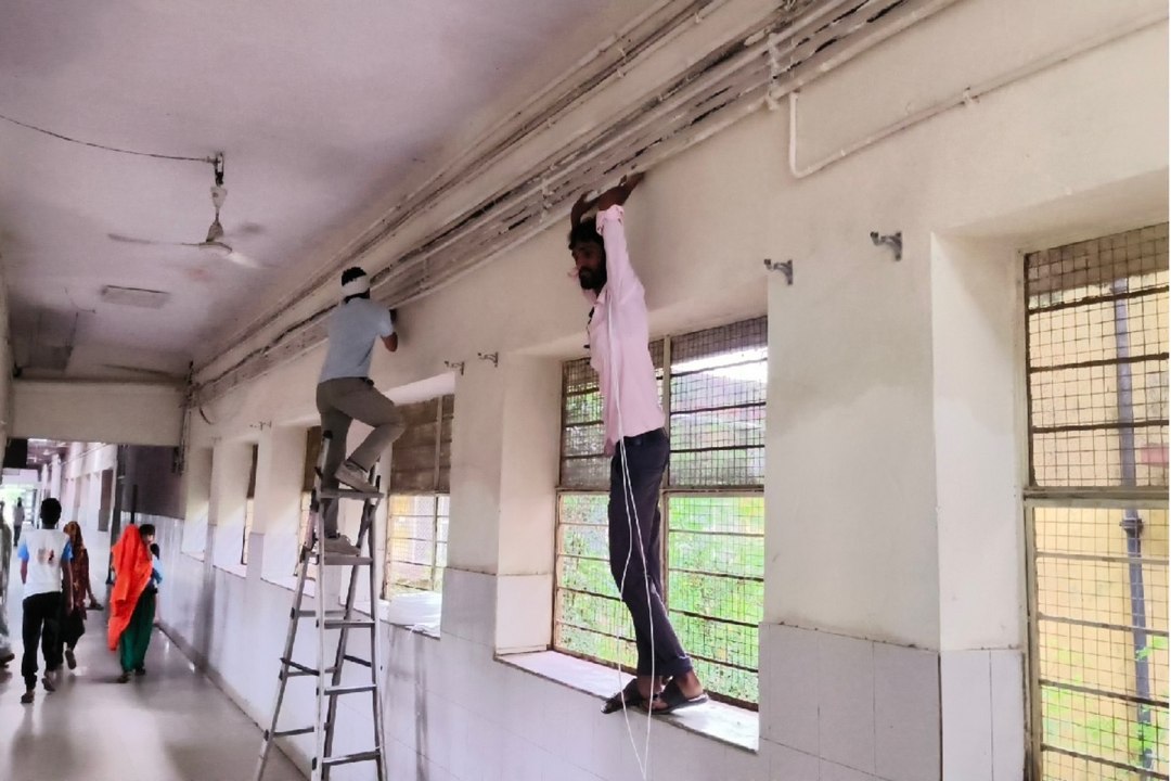 CCTV :  अब सीसीटीवी कैमरे की नजर में रहेंगे जिला अस्पताल के गलियारे
