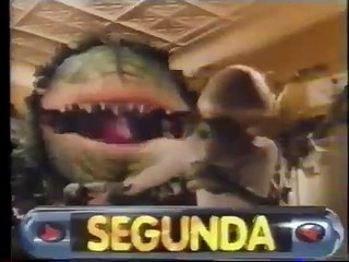 Chamada do Intercine com o filme A pequena loja dos horrores (11-08-1996)