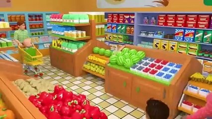 HUMPTY DUMPTY GROCERY STORE  COCOMELON KIDS CARTOON