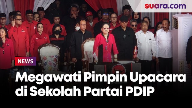 Tak Penuhi Undangan ke IKN, Megawati Pimpin Upacara Peringatan HUT ke-79 RI di Sekolah Partai PDIP