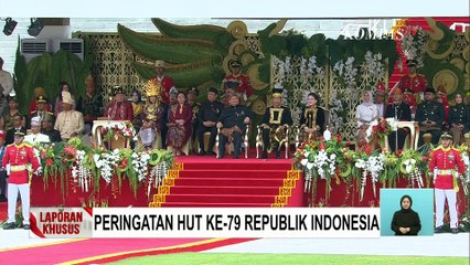 Keren! Begini Aksi Flypass TNI AU yang Hiasi Langit IKN saat HUT ke-79 RI