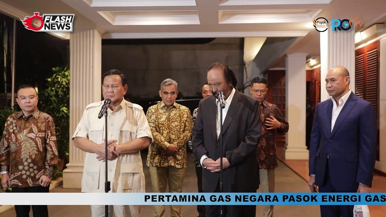 Temui Surya Paloh, Prabowo Ajak Nasdem Gabung Koalisi Indonesia Maju