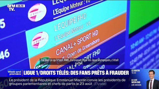 Ligue 1: face à l'augmentation des tarifs des abonnements, les techniques illégales fleurissent