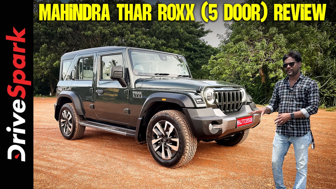 Mahindra Thar Roxx 5-Door Review In Kannada By Giri Mani