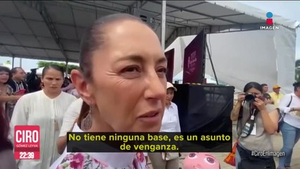 Sheinbaum aseguró que Javier Corral seguirá siendo parte de su equipo