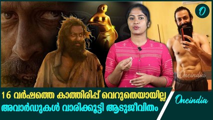 പൃഥ്വിരാജ് ഇത് നിങ്ങളുടെ വിജയം ; അവാർഡുകൾ വാരിക്കൂട്ടി ആടുജീവിതം