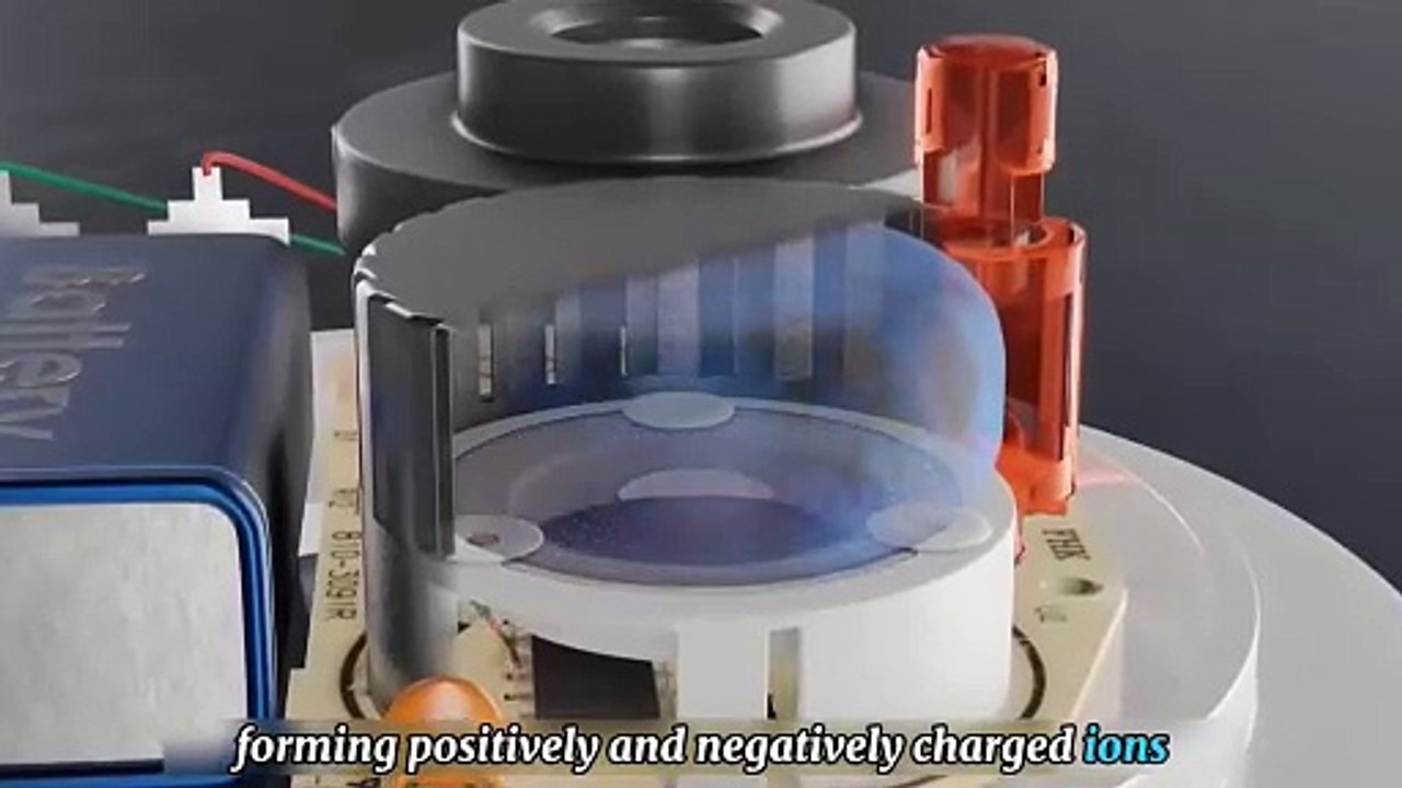 How Smoke Detector works? Working of Smoke Detectors Explained with 3D Animation